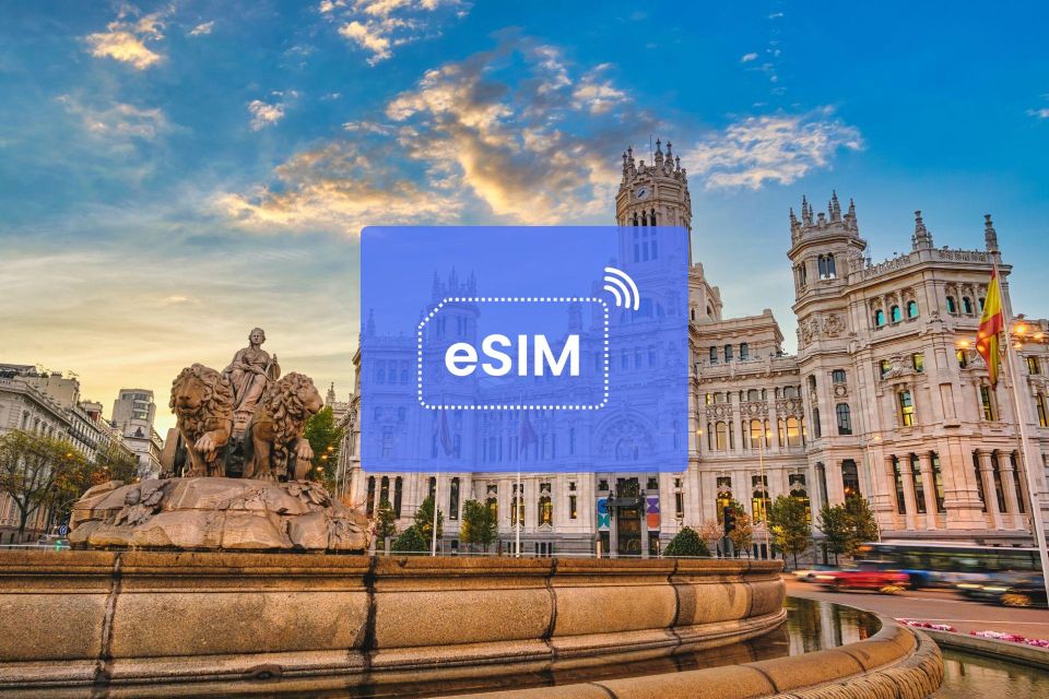 Madrid: Spain/ Europe Esim Roaming Mobile Data Plan - Coverage and Device Compatibility