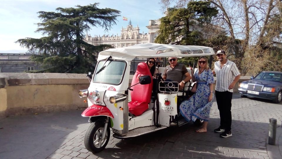 Madrid Tuk Tuk Tours - Language Options