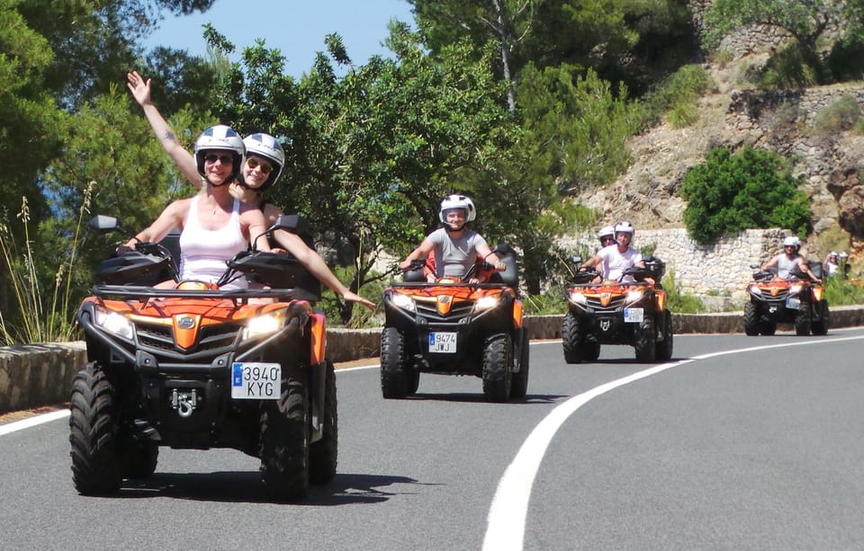 Peguera: Quad Full Day Tour - Includes