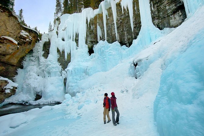 Winter Ice Walk in Johnston Canyon Lake Minnewanka Day Trip - Booking Information