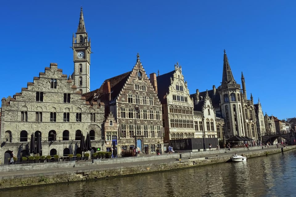 From Amsterdam: to Ghent - Private Driver - Luxury Car - Optional Activities