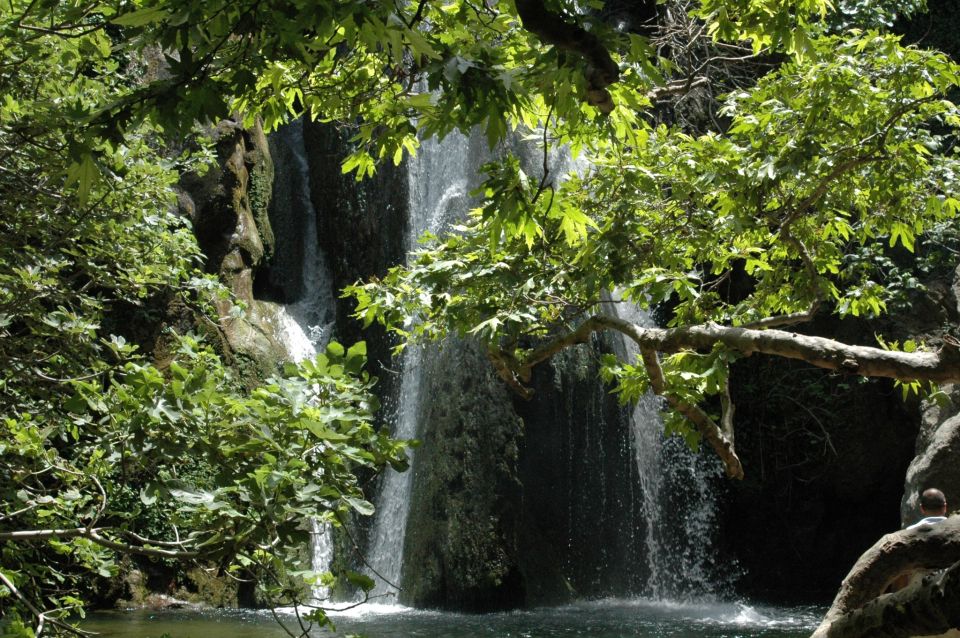 Heraklion: Full Day to Rihti Waterfalls, Mochlos, Azoria - Booking Information