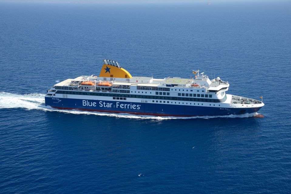 Paros Island/Athens Piraeus: 1-Way Transfer Ferry Tickets - Experience Description