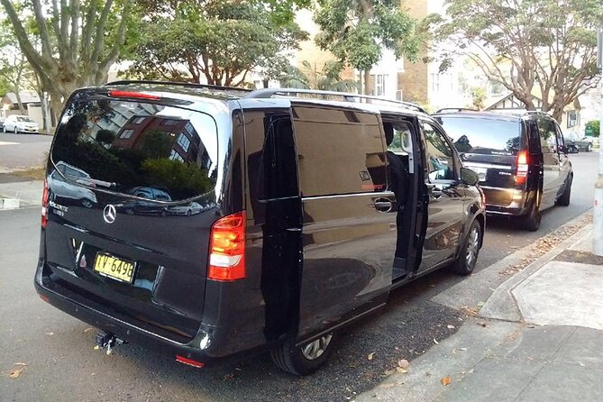 Private Transfer FROM Sydney CBD to Sydney Airport 1 to 5 People - Schedule and Availability Explained