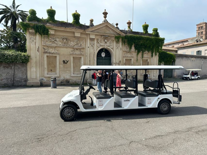 Rome: Private Golf Cart City Highlights Tour - Meeting Point