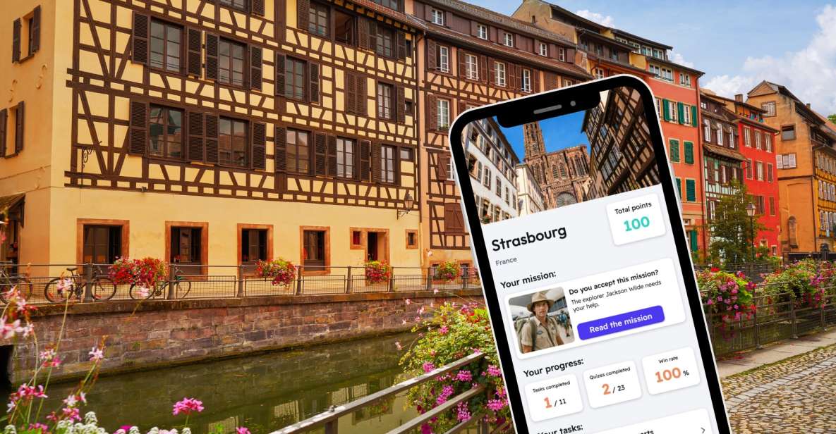 Strasbourg: City Exploration Game and Tour on Your Phone - Ideal for Couples and Families