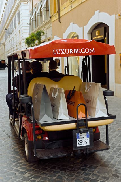 Tour of Rome in Golf Cart : 8H Shopping Tour - Additional Information