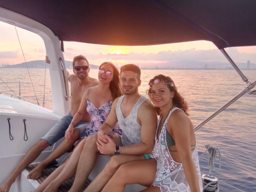 Barcelona: Private Sailing Trip With Drinks and Snacks - Onboard Experience