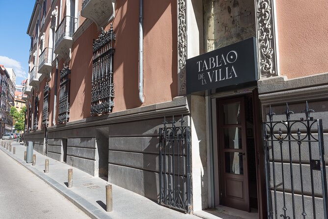 Flamenco Show at the Tablao De La Villa Madrid - Traveler Minimum Requirement