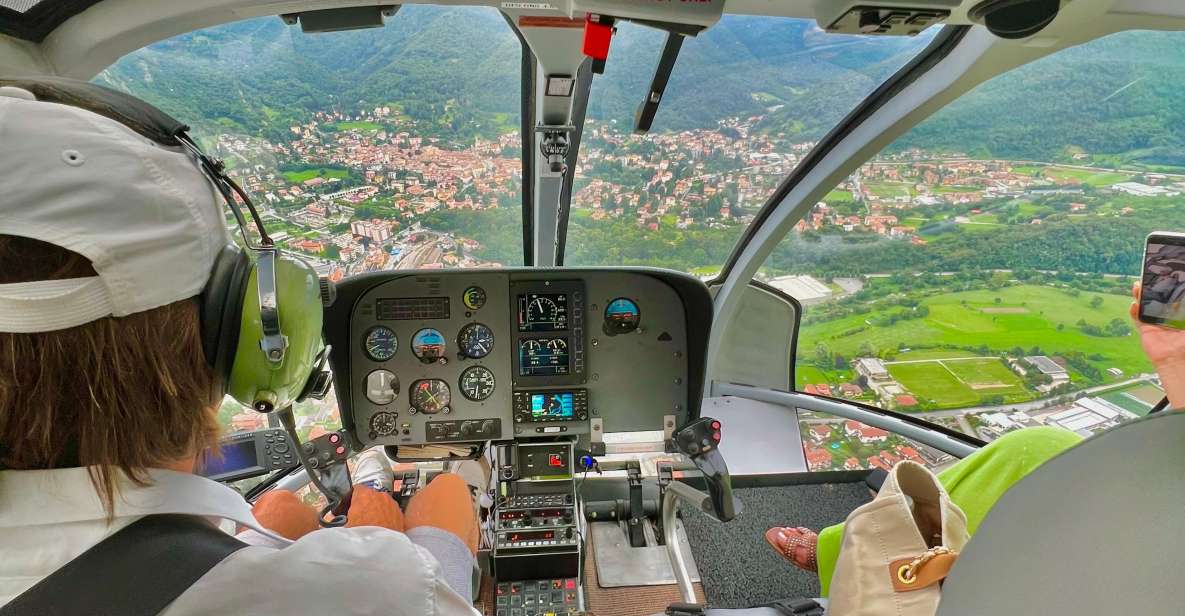 Lake Como: Helicopter Tour With an Unique Lunch in Como Lake - Booking Information