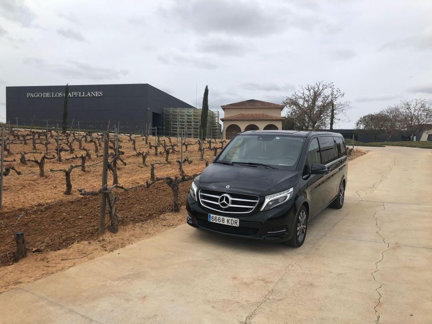 Private Transportation to Wineries From Madrid - Important Additional Information