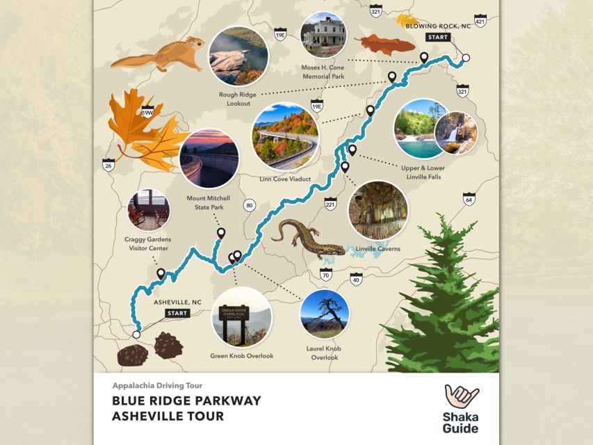 Asheville: Blue Ridge Parkway Self-Drive Tour W/ Audio Guide - Customer Reviews