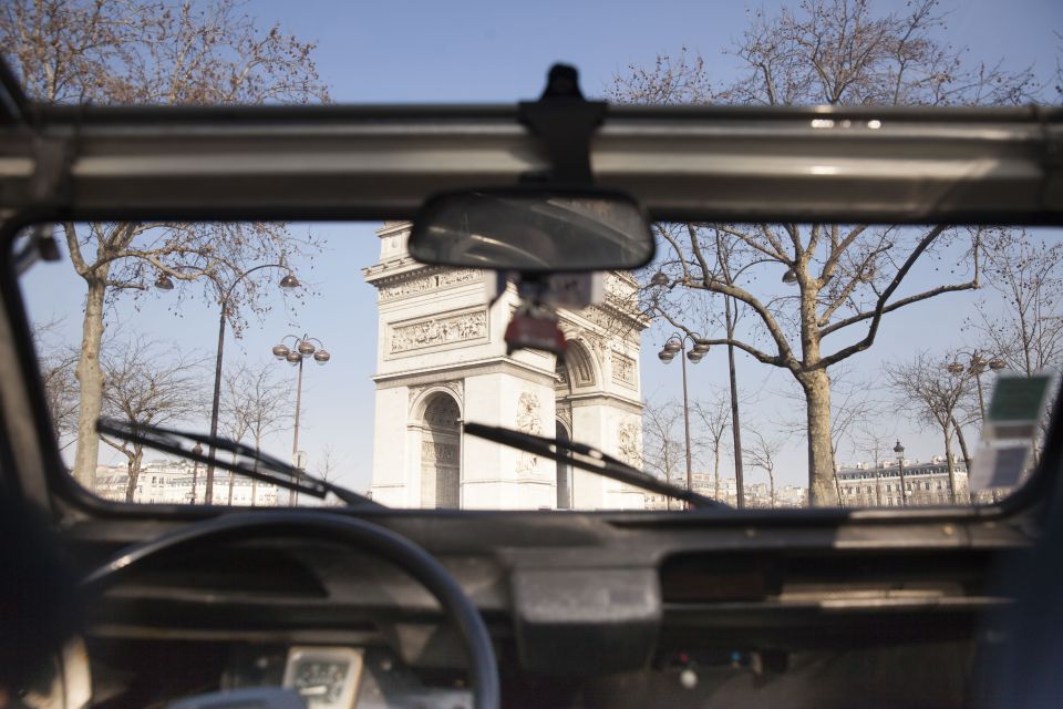 Classic, Romantic Paris: 3-Hour Vintage 2CV Tour - Itinerary and Sightseeing Stops