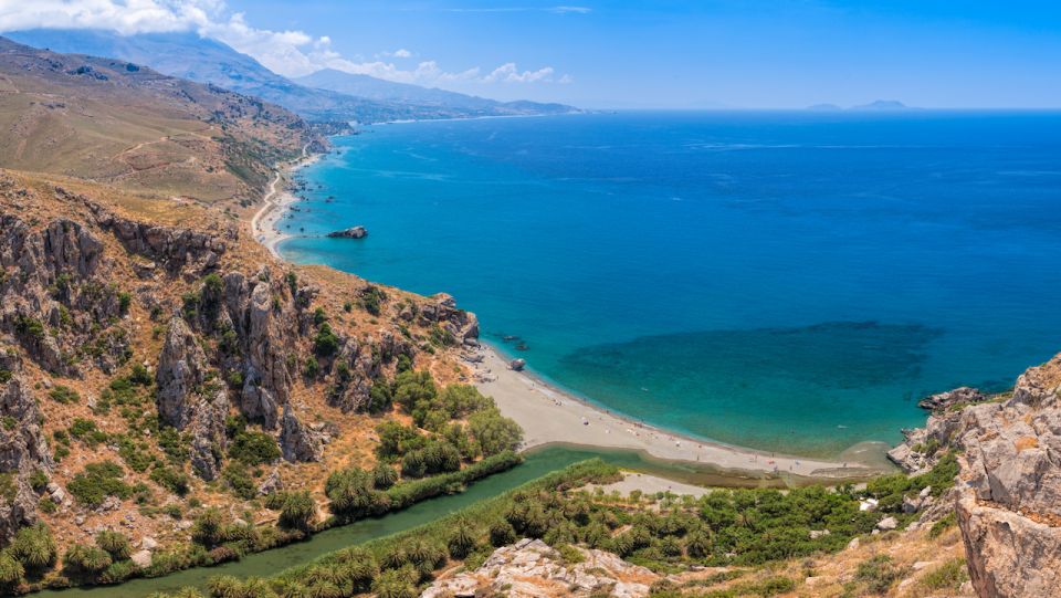 Heraklion: Preveli Palm Beach Boat Trip & Rethymno Town Tour - Detailed Itinerary