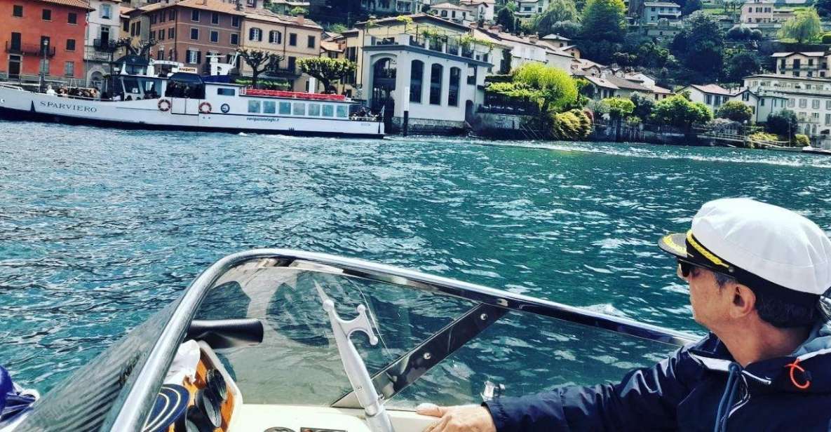 Lake Como 4 Hours Private Boat Tour Groups of 1 to 7 People - Highlights