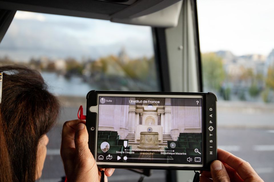 Paris: Audio-Guided Bus Tour & Seine River Cruise - Important Tour Information