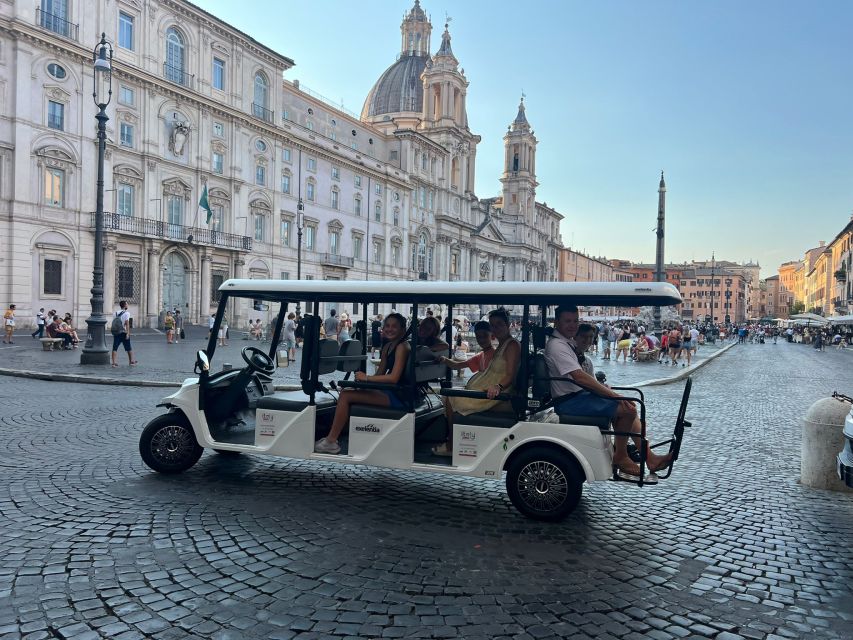 Rome: Private Golf Cart City Highlights Tour - Directions