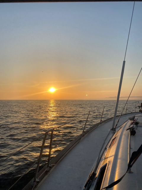 Sunset on a Luxury Sailing Yacht - Lagos - Algarve - Safety and Professionalism