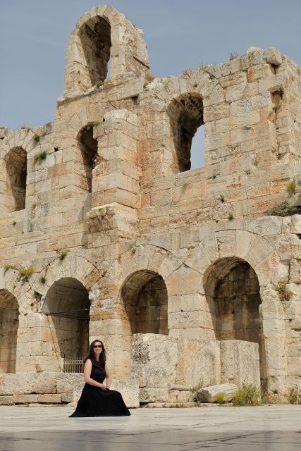 Greek Ancient Ruins Photoshoot - Experience at Odeon of Herodes Atticus