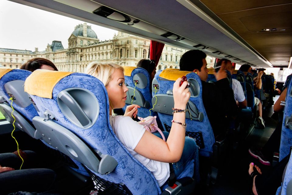 Paris: Audio-Guided Bus Tour & Seine River Cruise - Meeting Point and Accessibility