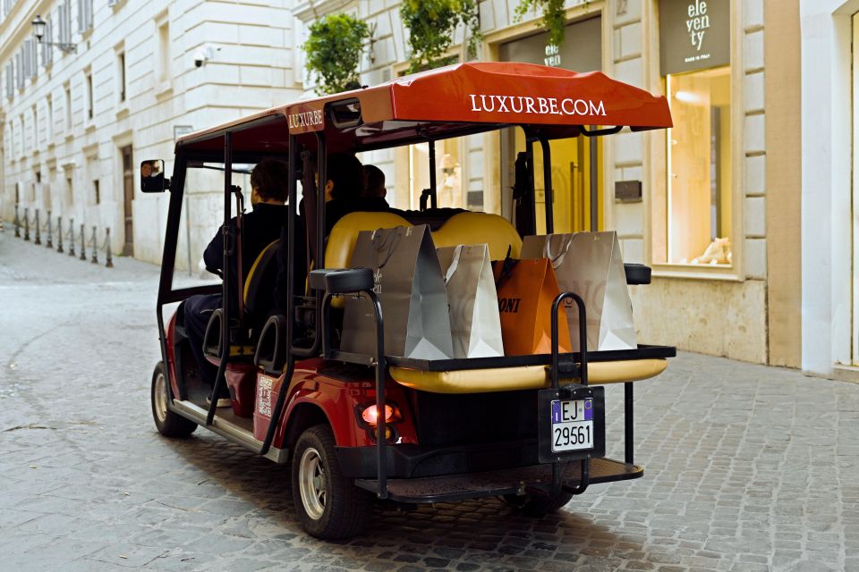 Tour of Rome in Golf Cart : 8H Shopping Tour - Final Words