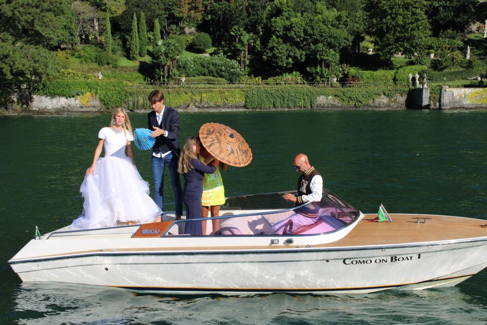 Como Lake: Model for a Day on Boat and Photo Shooting - Key Points