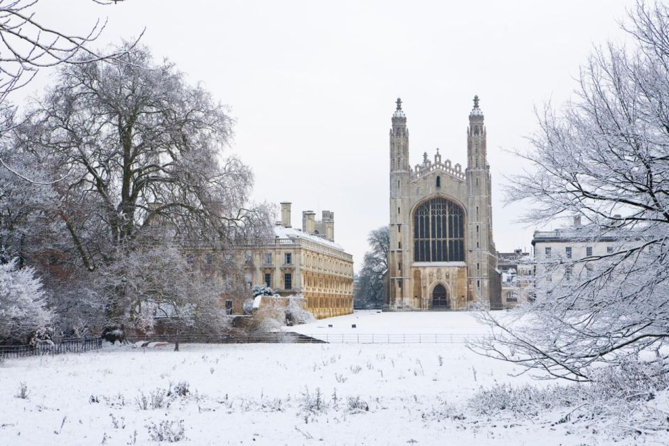 Enchanted Cambridge: A Festive Christmas Tour - Key Points