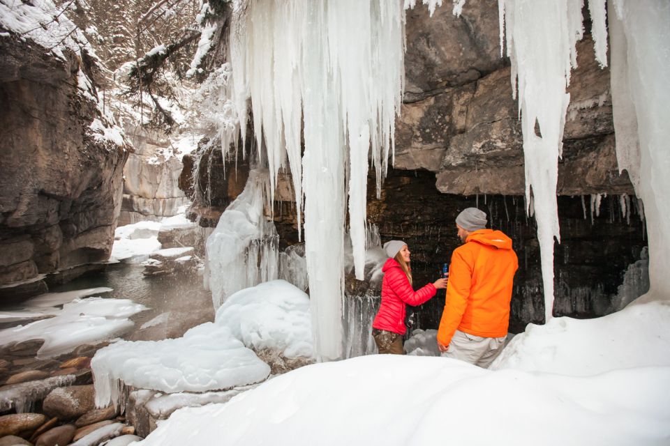 From Jasper: Maligne Canyon Guided Ice Walking Tour - Key Points