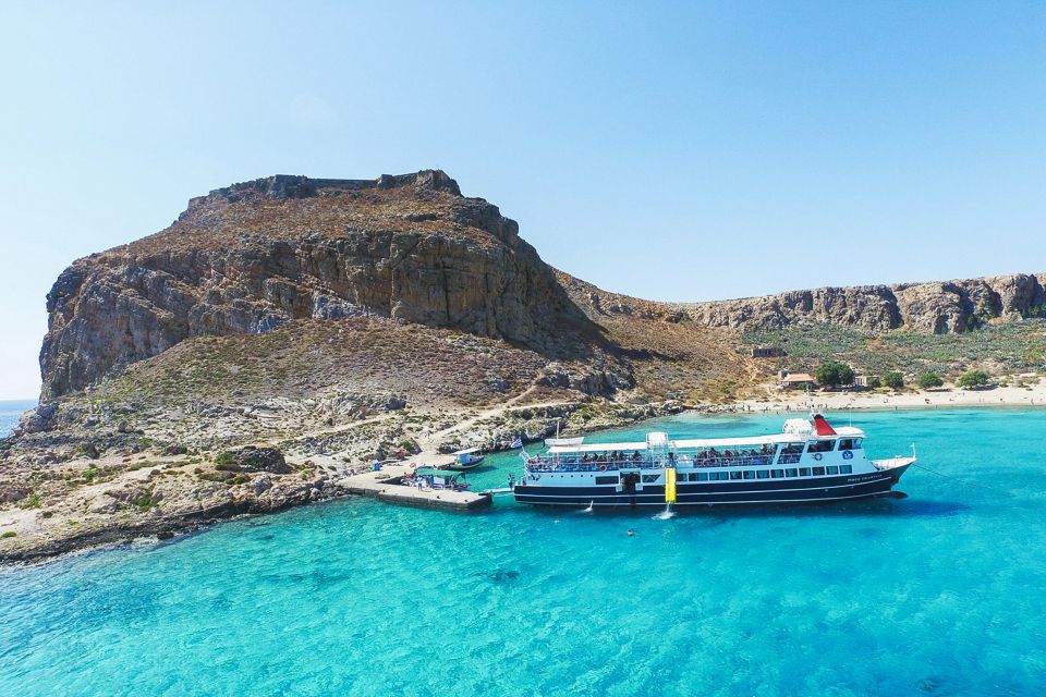 From Kissamos Port: Boat Cruise to Balos Lagoon & Gramvousa - Key Points