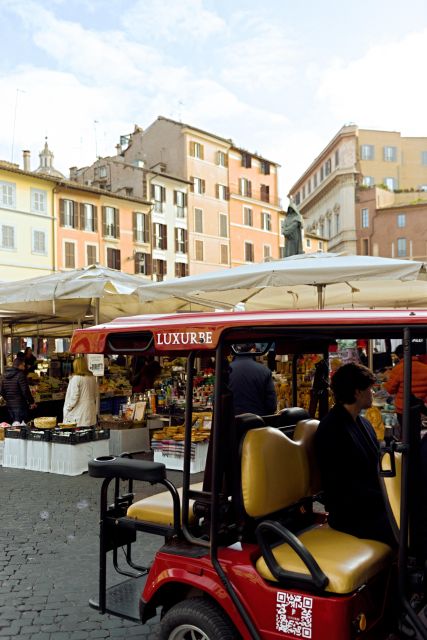 Tour of Rome in Golf Cart : 8H Shopping Tour - Key Points