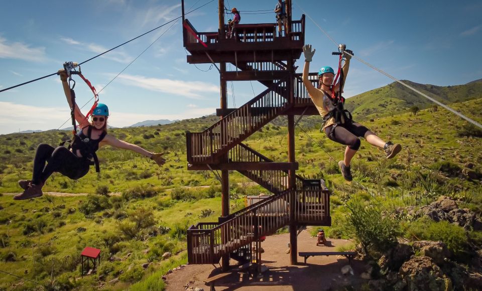 Tucson: 5-Line Zipline Course in the Sonoran Desert - Experience Details