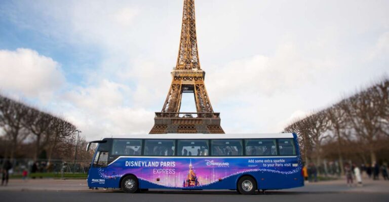 Paris: Disneyland® Tickets and Shuttle Transport