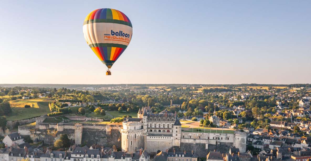 Amboise Hot-Air Balloon VIP for 4 Over the Loire Valley - Highlights of the Flight