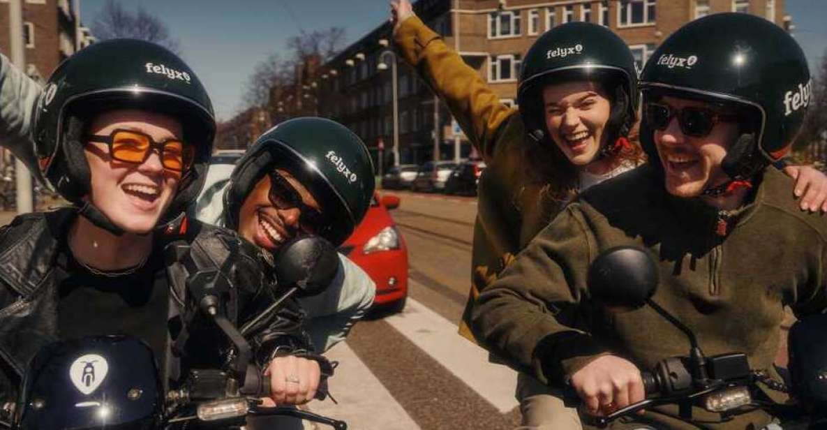 Amsterdam: Felyx E-Moped Day Pass - Activity Details