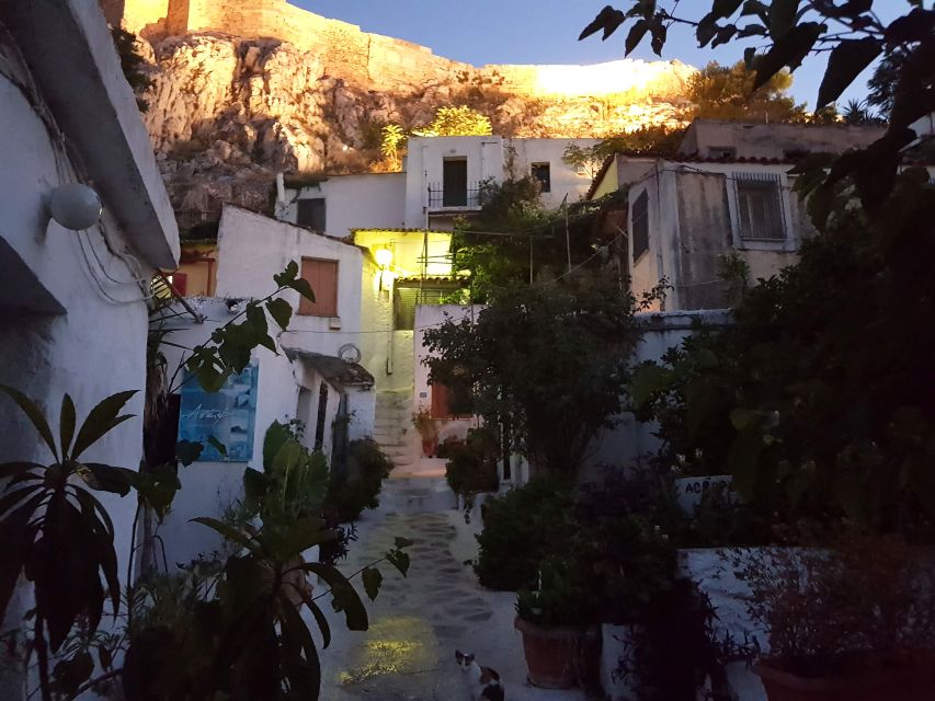 Athens: Evening Guided Walking Tour With Plaka & Dinner - Tour Description