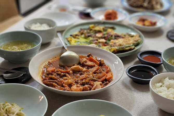 Busan Local Food Cooking Class With Market Tour