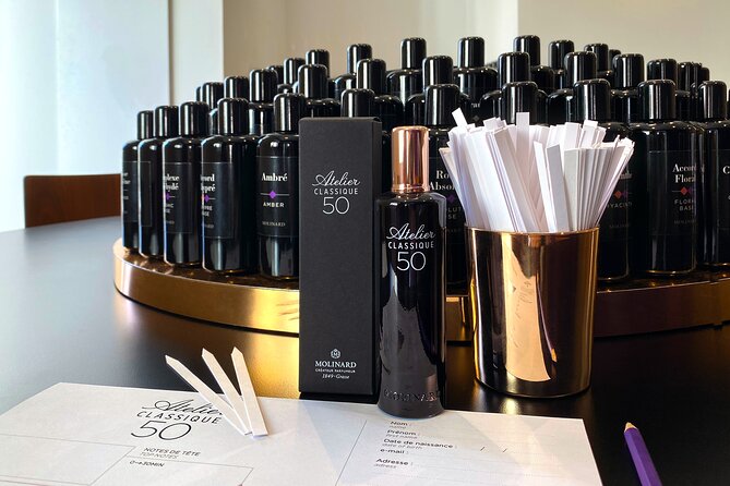 Classical Perfume Workshop in Cannes - Fragrance Creation Process