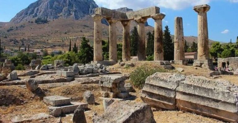 From Athens: Private Corinth Tour & Panoramic With Transfer