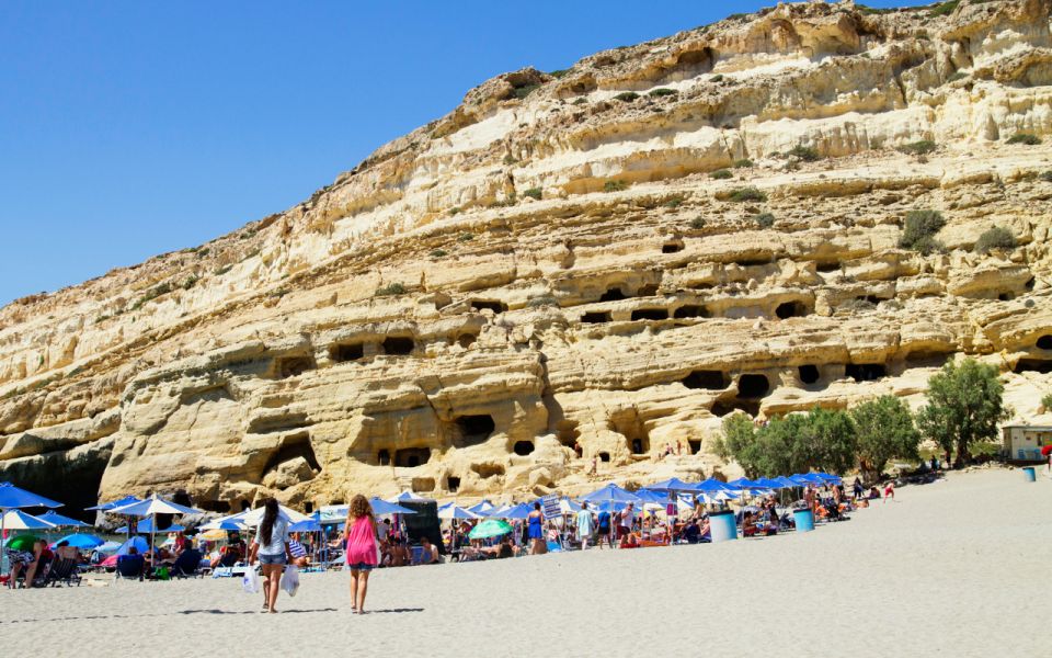 From Heraklion: Matala, Hippies Caves & Ancient Gortyn - Tour Details