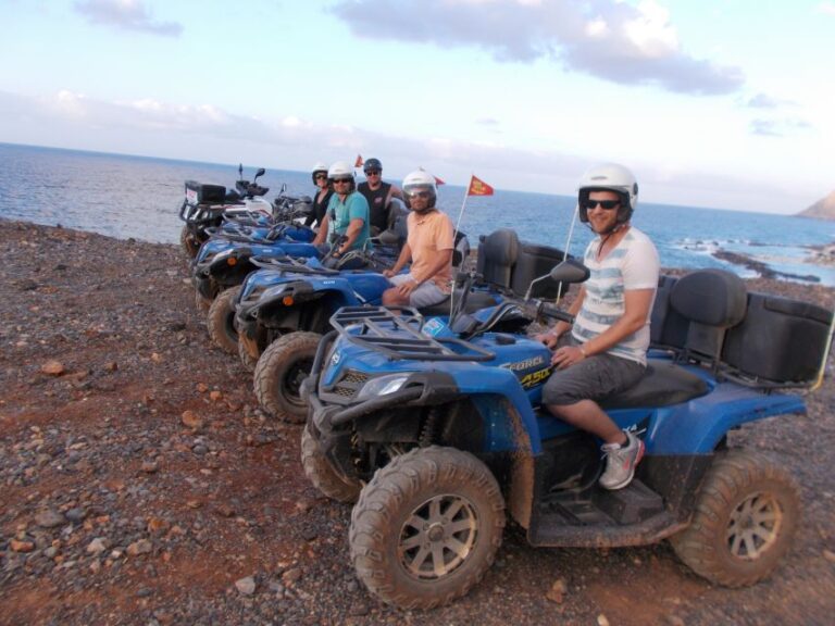 From Hersonissos and Malia: Sunset Quad Safari