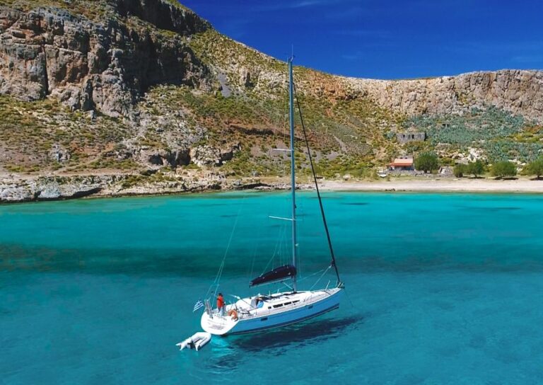 From Kissamos: Balos Gramvousa Sailing Cruise With Lunch