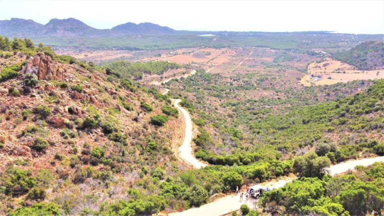 From Orosei: Siniscola Private Jeep Tour