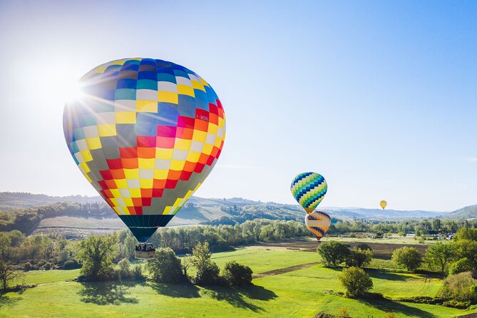 Hot Air Balloon Flight Over Tuscany From Siena