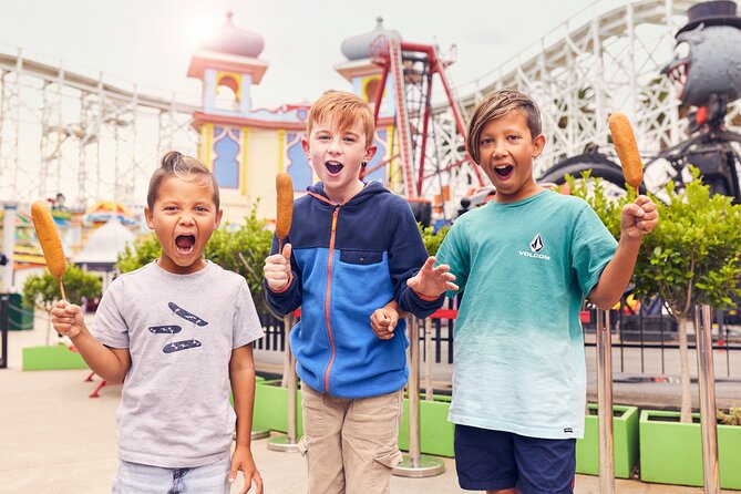 Melbourne’S Luna Park General Entry With Unlimited Rides