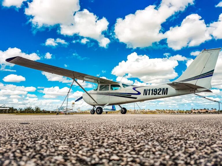 Miami Beach: South Beach Private Airplane Tour With Drinks