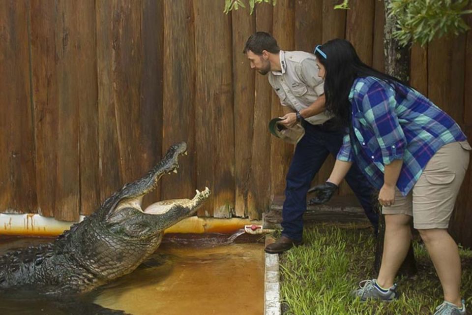 Orlando: Gatorland Interactive Tour With Animal Trainer - Duration and Language Details