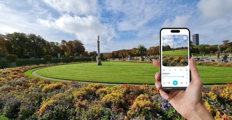 Paris: Luxembourg Gardens Audio Tour on Your Phone (ENG)