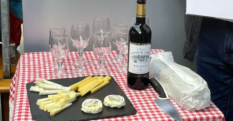 Paris: Walking Food Tour With Cheese, Wine and Delicacies