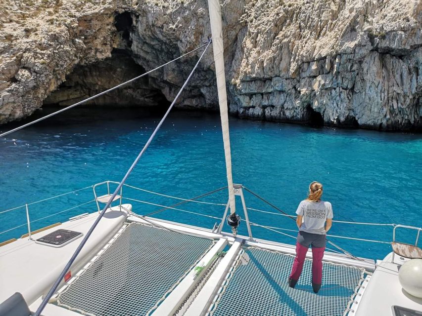 Paros: Catamaran Cruise With Swimming, Meal and Drinks - Pricing and Logistics