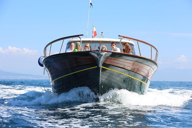 Small Group Sorrento and Amalfi Coast Boat Tour With Local Host - Booking Details